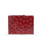 CALL IT BY YOUR NAME Pochette in bandana matelassè Rosso