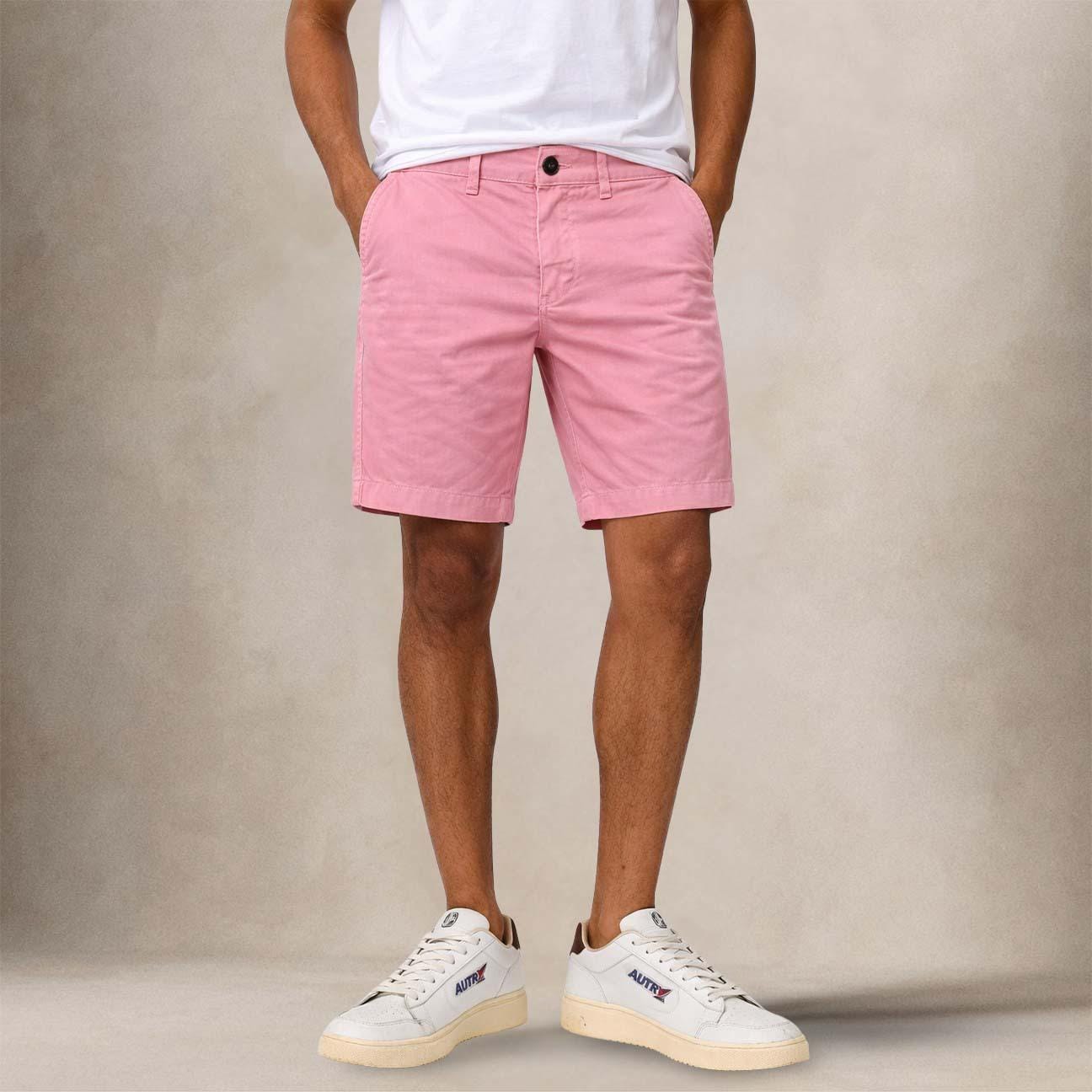 CHESAPEAKE'S Bermuda chino uomo Nantucket Coral