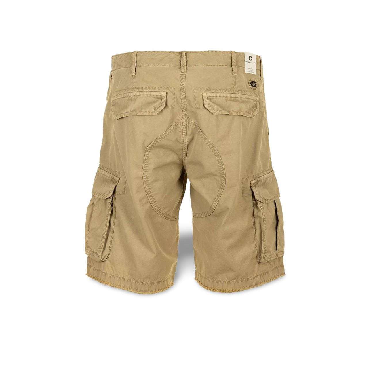 CHESAPEAKE'S Bermuda uomo Barras in ripstop Sand