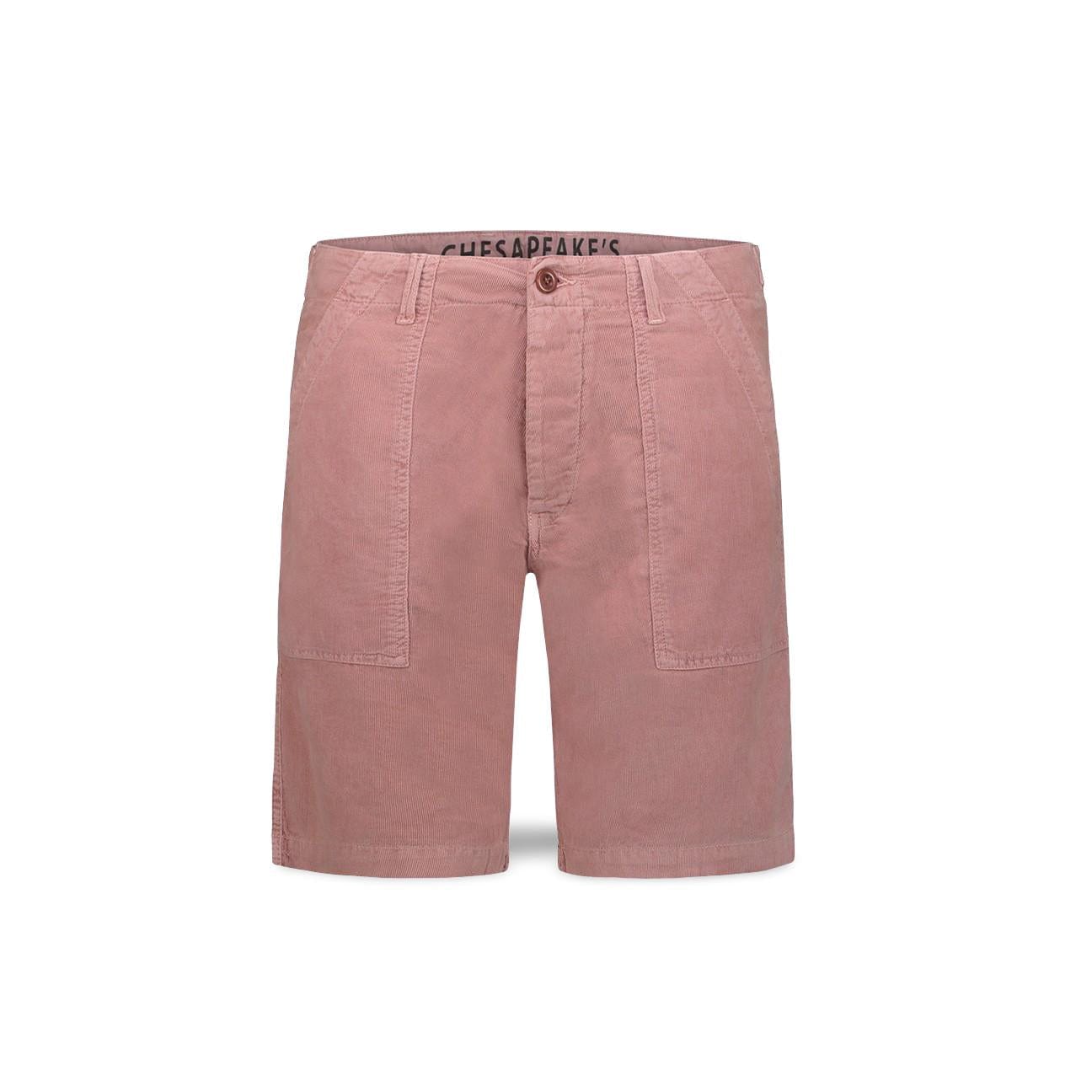 CHESAPEAKE'S Bermuda uomo Shannon in corduroy Rosa