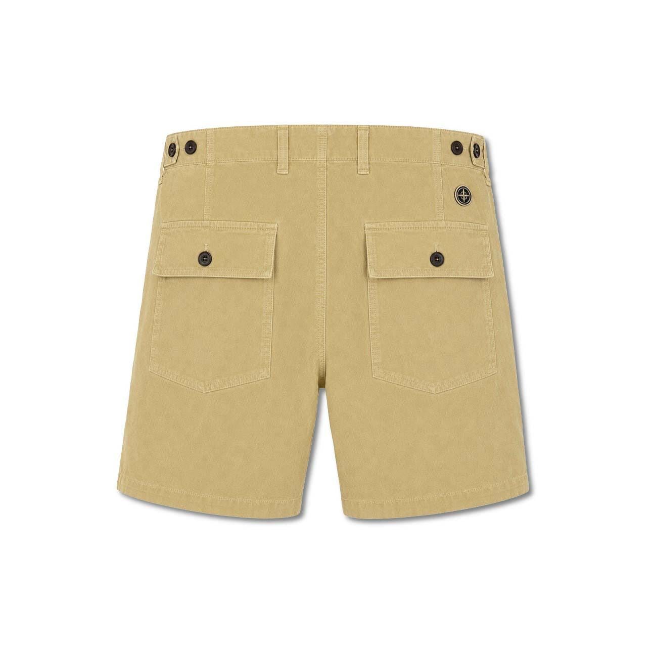 CHESAPEAKE'S Bermuda uomo Shannon in velluto Lemon