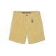 CHESAPEAKE'S Bermuda uomo Shannon in velluto Lemon