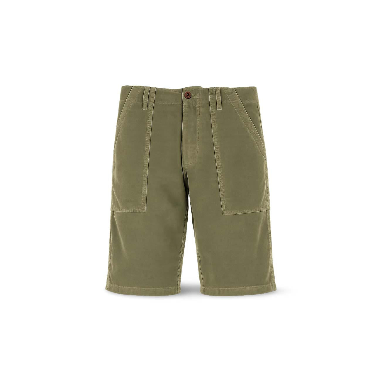 CHESAPEAKE'S Bermuda uomomShannon in velluto Military
