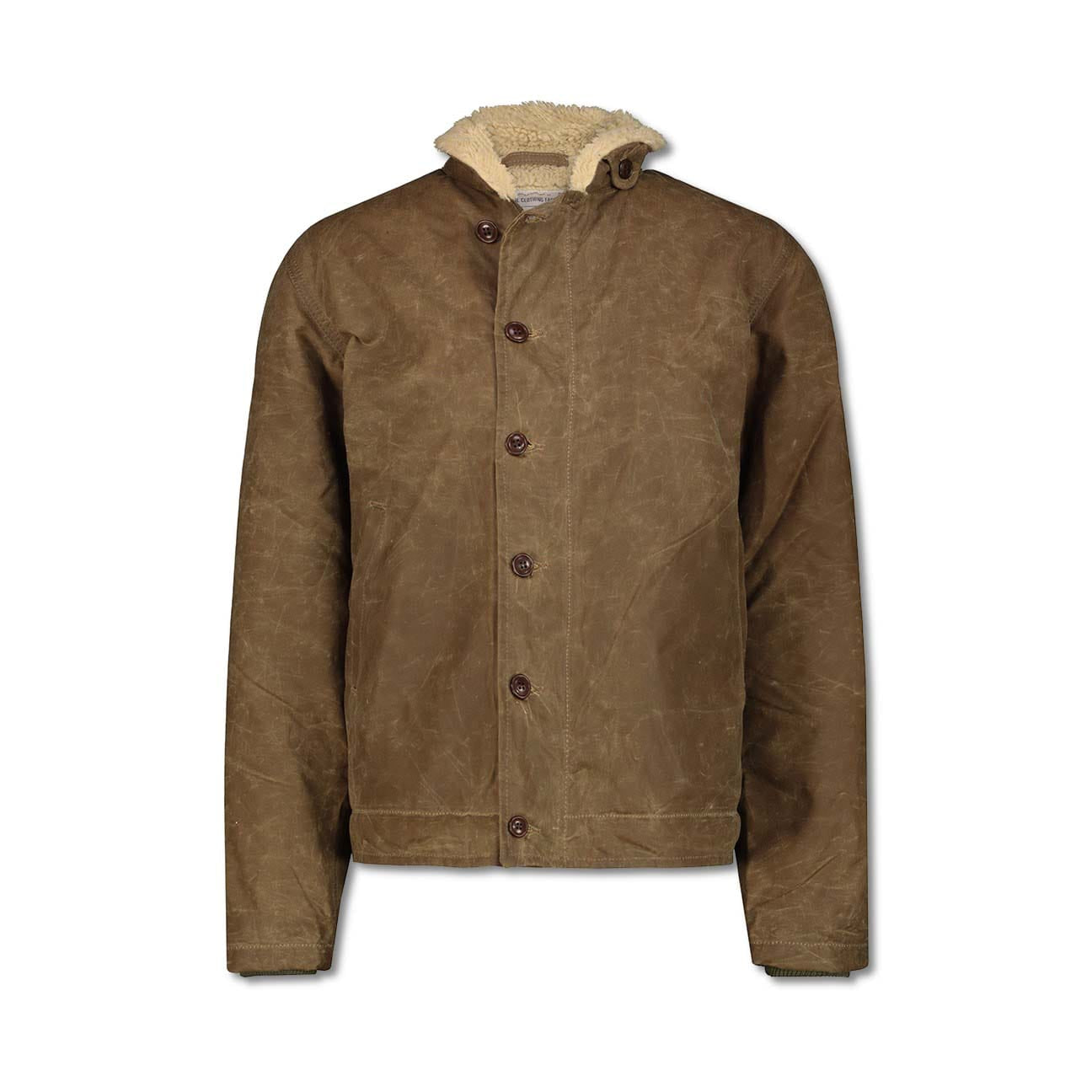 CHESAPEAKE'S Bomber uomo Wilson Deck inc otone cerato Sand