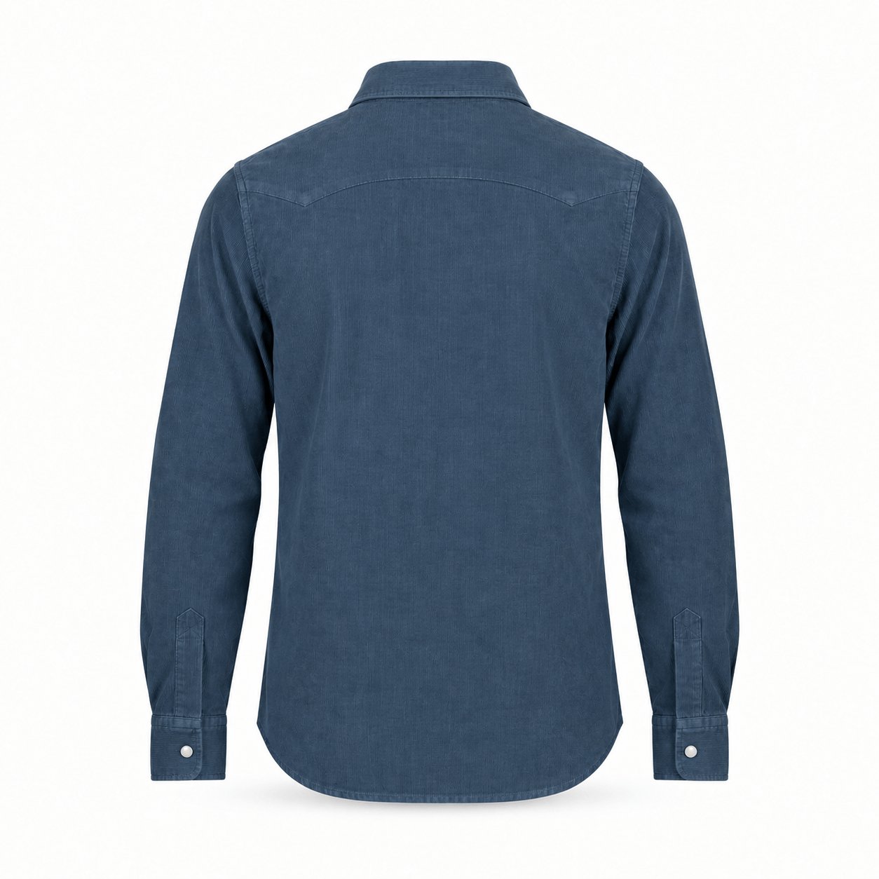 CHESAPEAKE'S Camicia uomo Flagstaff Texana in velluto Blue