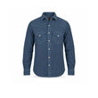 Camicia uomo Flagstaff Texana in velluto Blue