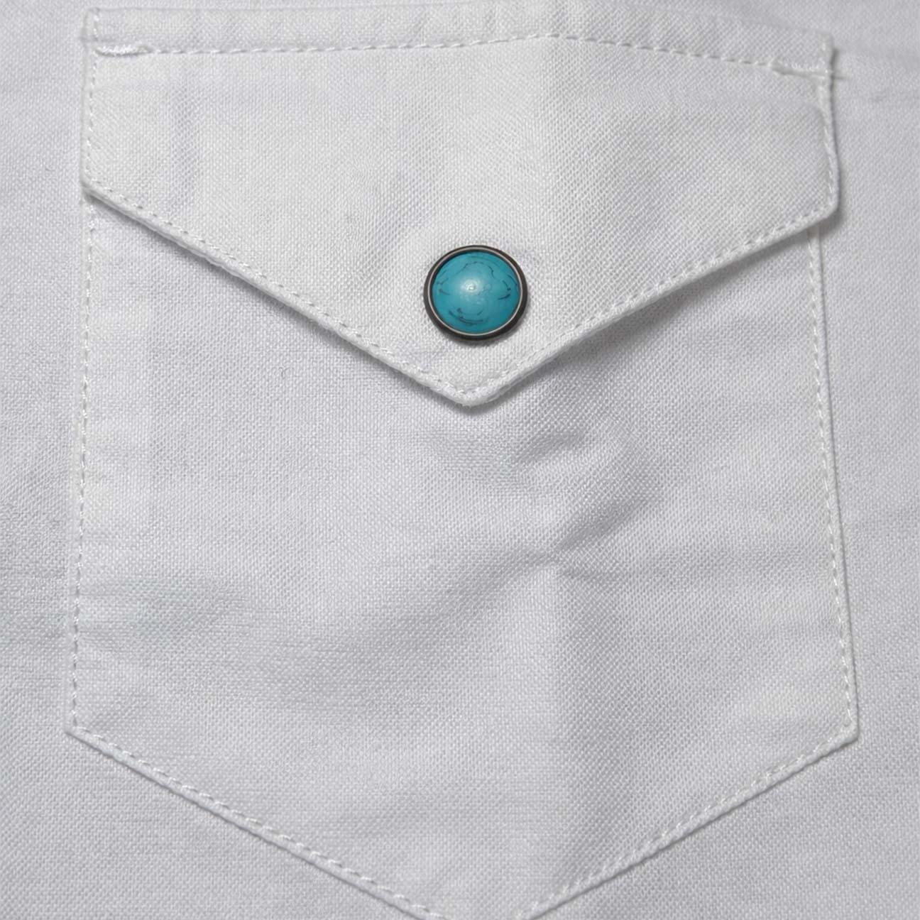 CHESAPEAKE'S Camicia uomo Texana Bianco