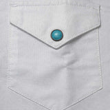 CHESAPEAKE'S Camicia uomo Texana Bianco