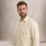 CHESAPEAKE'S Camicia uomo Texana  in oxford  Giallo