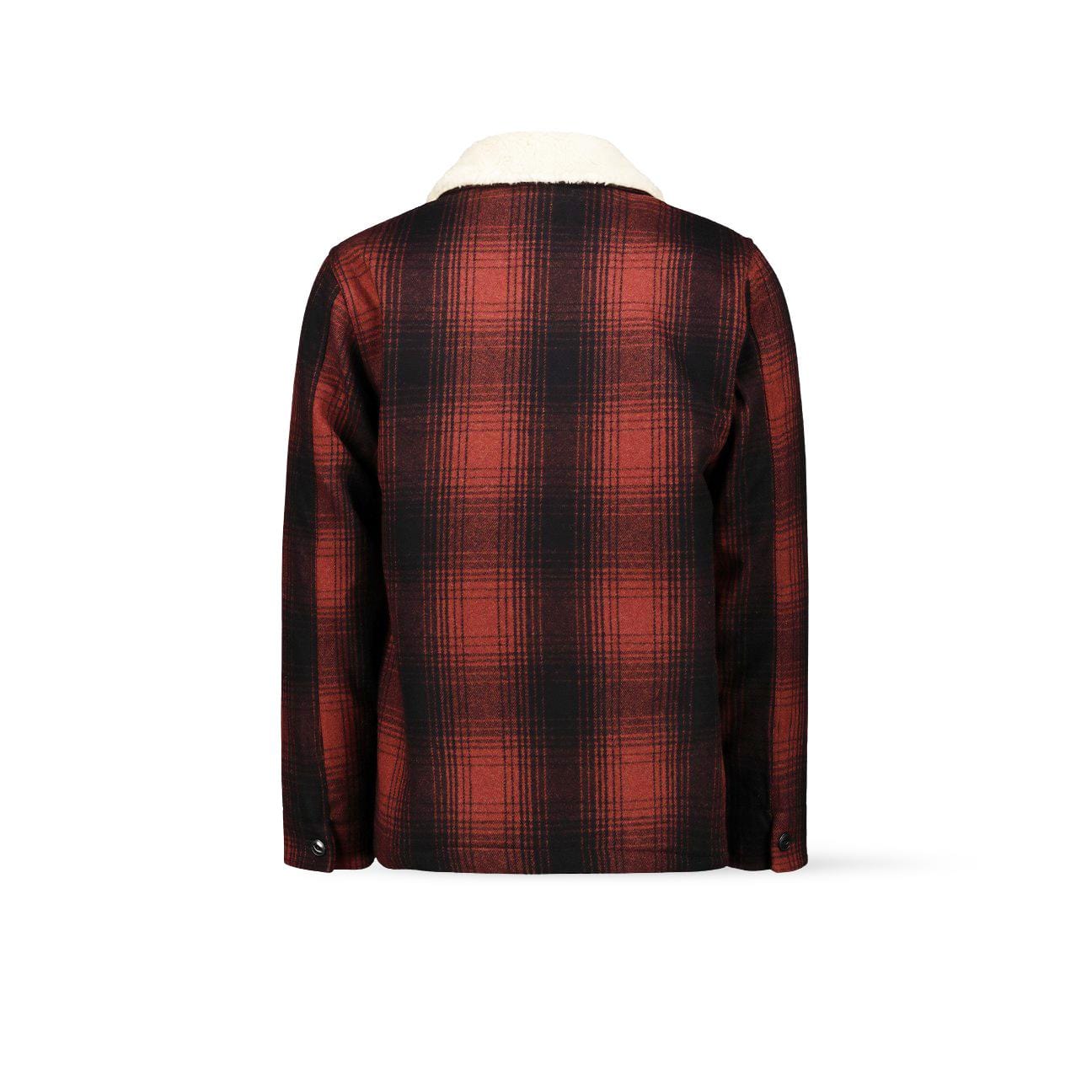 CHESAPEAKE'S Giacca da uomo a quadri Tulsa Rosso e Nero