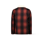 CHESAPEAKE'S Giacca da uomo a quadri Tulsa Rosso e Nero