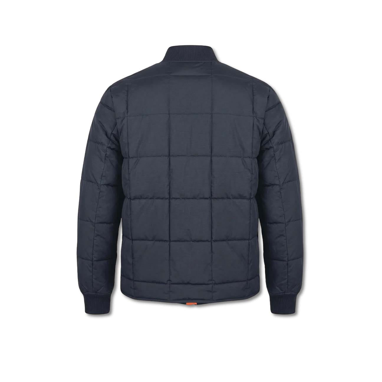 CHESAPEAKE'S Giacca uomo Down Jacket Lumberjack HBT Waxed Blue