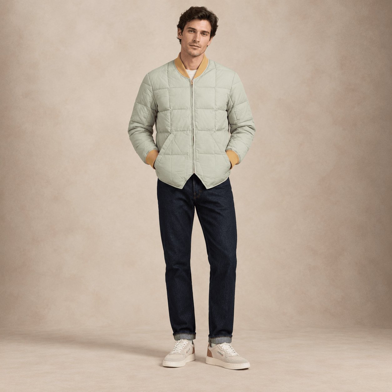 CHESAPEAKE'S Giacca uomo Down Jacket Lumberjack Sage