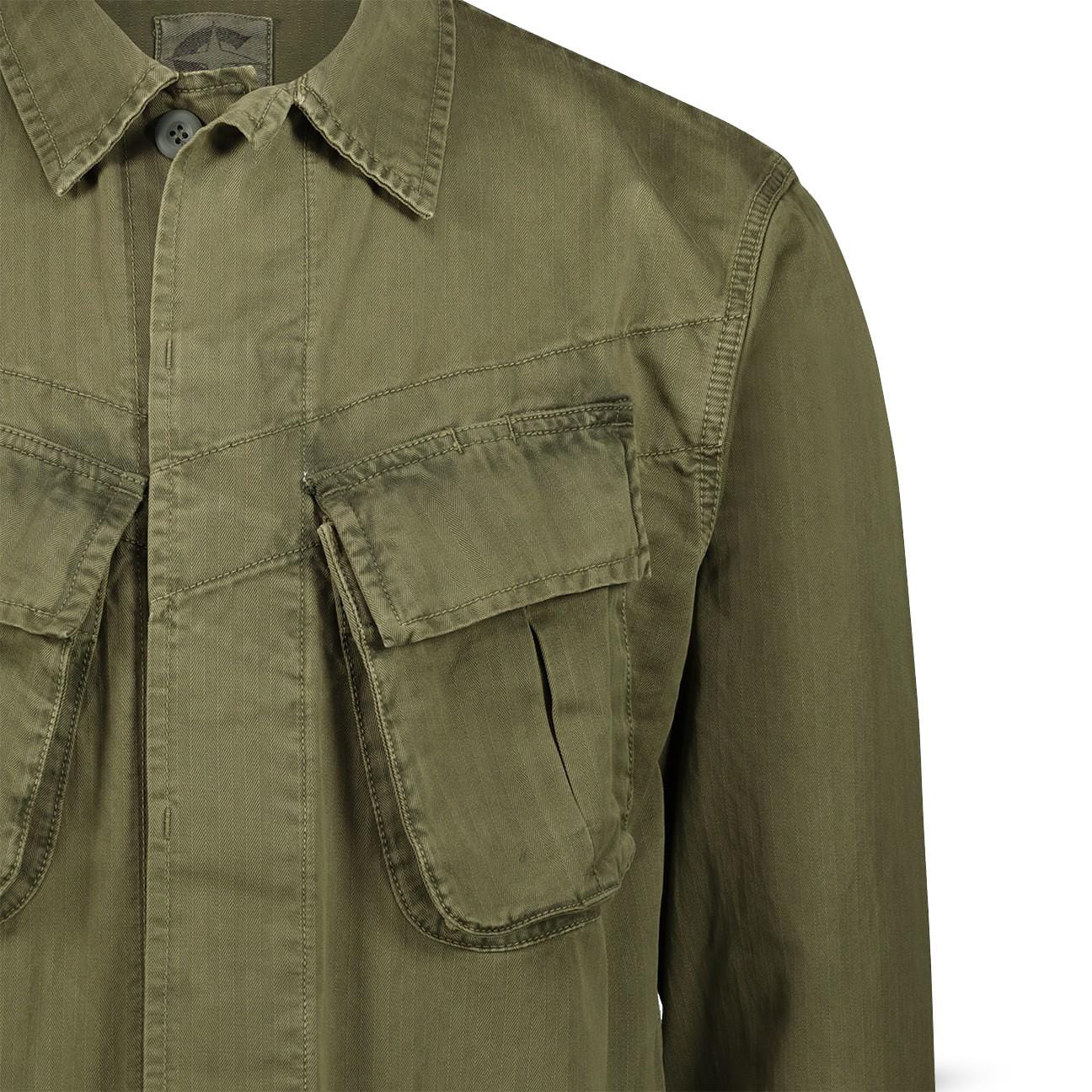 CHESAPEAKE'S Giacca uomo Field Jacket Verde Militare