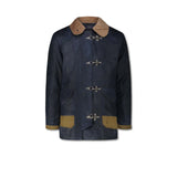 CHESAPEAKE'S Giacca uomo Fireman Bedford Waxed Blue