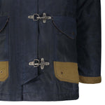 CHESAPEAKE'S Giacca uomo Fireman Bedford Waxed Blue