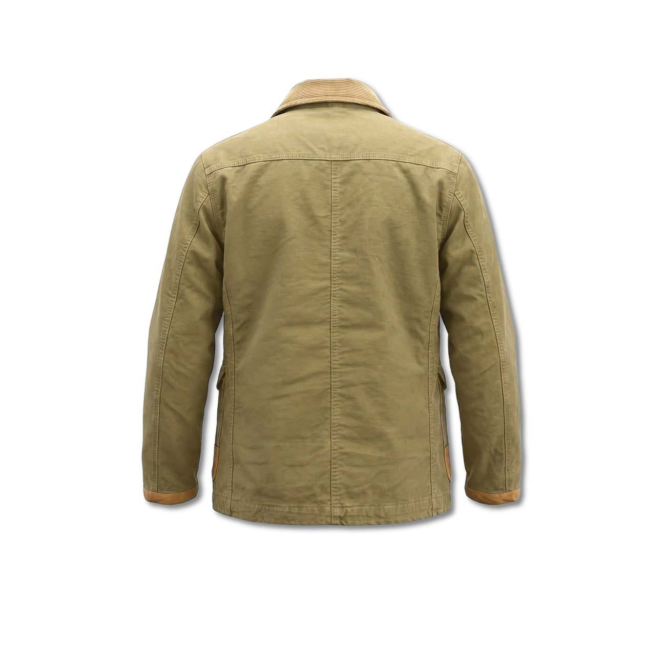 CHESAPEAKE'S Giacca uomo Fireman Jungle Cloth Khaki Green
