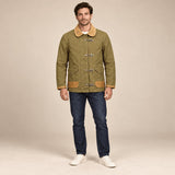 CHESAPEAKE'S Giacca uomo Fireman Jungle Cloth Khaki Green