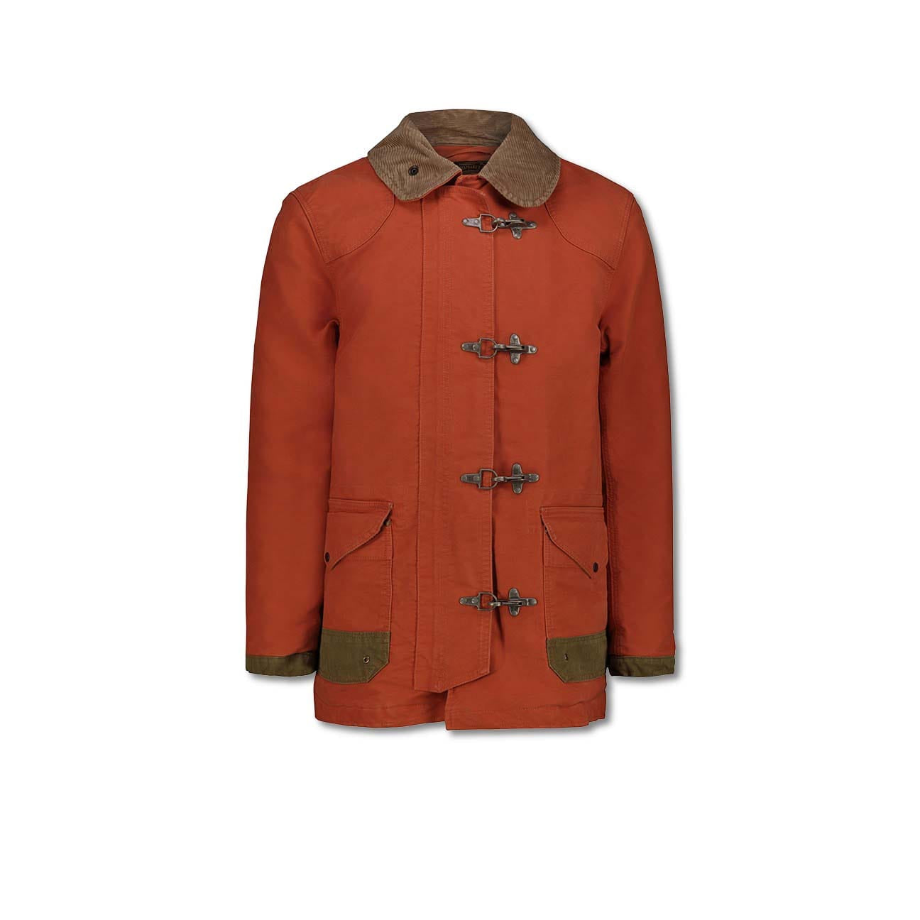 CHESAPEAKE'S Giacca uomo Fireman Jungle Cloth Orange