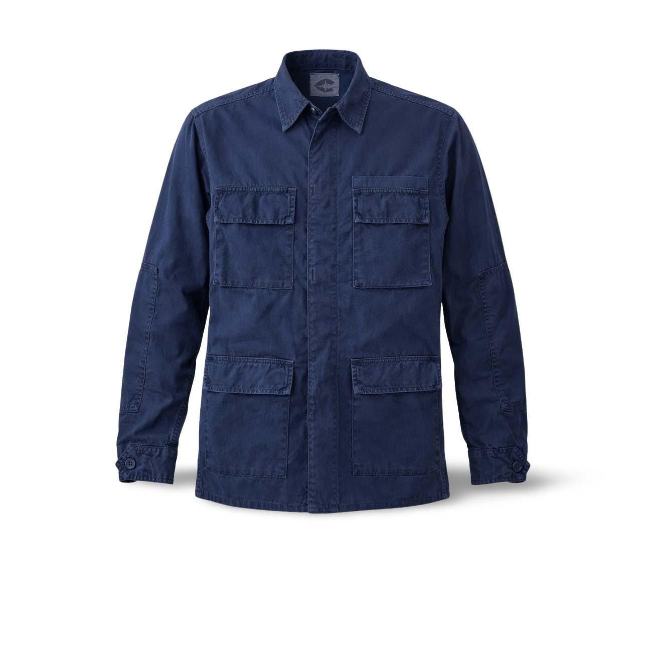 CHESAPEAKE'S Giacca uomo Korpela in ripstop Blue