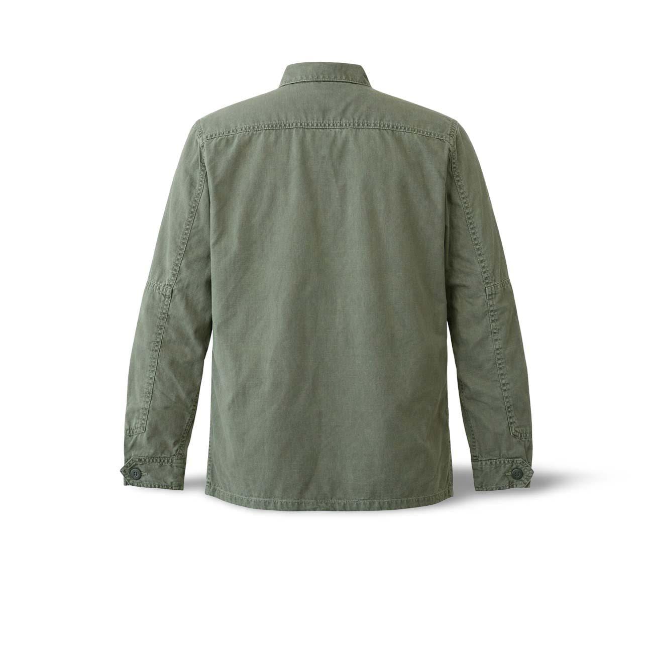 CHESAPEAKE'S Giacca uomo Korpela in ripstop Verde Militare