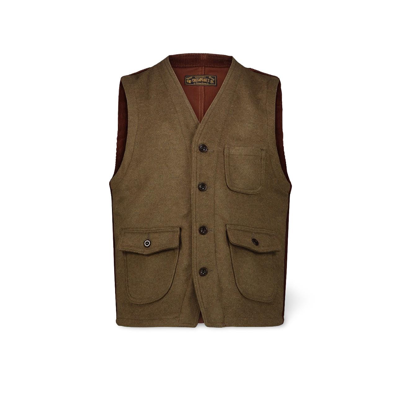 CHESAPEAKE'S Gilet St German Tabacco