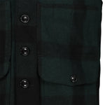 CHESAPEAKE'S Gilet uomo Oregon Check Verde e Nero