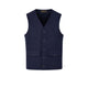 CHESAPEAKE'S Gilet uomo Oregon in lana Blue