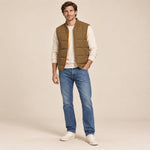 CHESAPEAKE'S Gilet uomo Seattle Down Vest Khaki