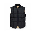 CHESAPEAKE'S Gilet uomo Seattle in piuma reversibile in Denim
