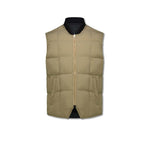 CHESAPEAKE'S Gilet uomo Seattle in piuma reversibile in Denim