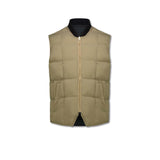 CHESAPEAKE'S Gilet uomo Seattle in piuma reversibile in Denim