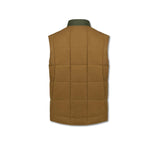 CHESAPEAKE'S Gilet uomo Seattle  in piuma Verde MIlitare