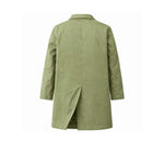 CHESAPEAKE'S Impermeabile uomo Mac in gabardina Verde Militare