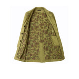CHESAPEAKE'S Impermeabile uomo Mac in gabardina Verde Militare
