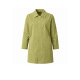 CHESAPEAKE'S Impermeabile uomo Mac in gabardina Verde Militare