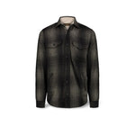 CHESAPEAKE'S Overshirt Jackson da uomo check Verde e Nero