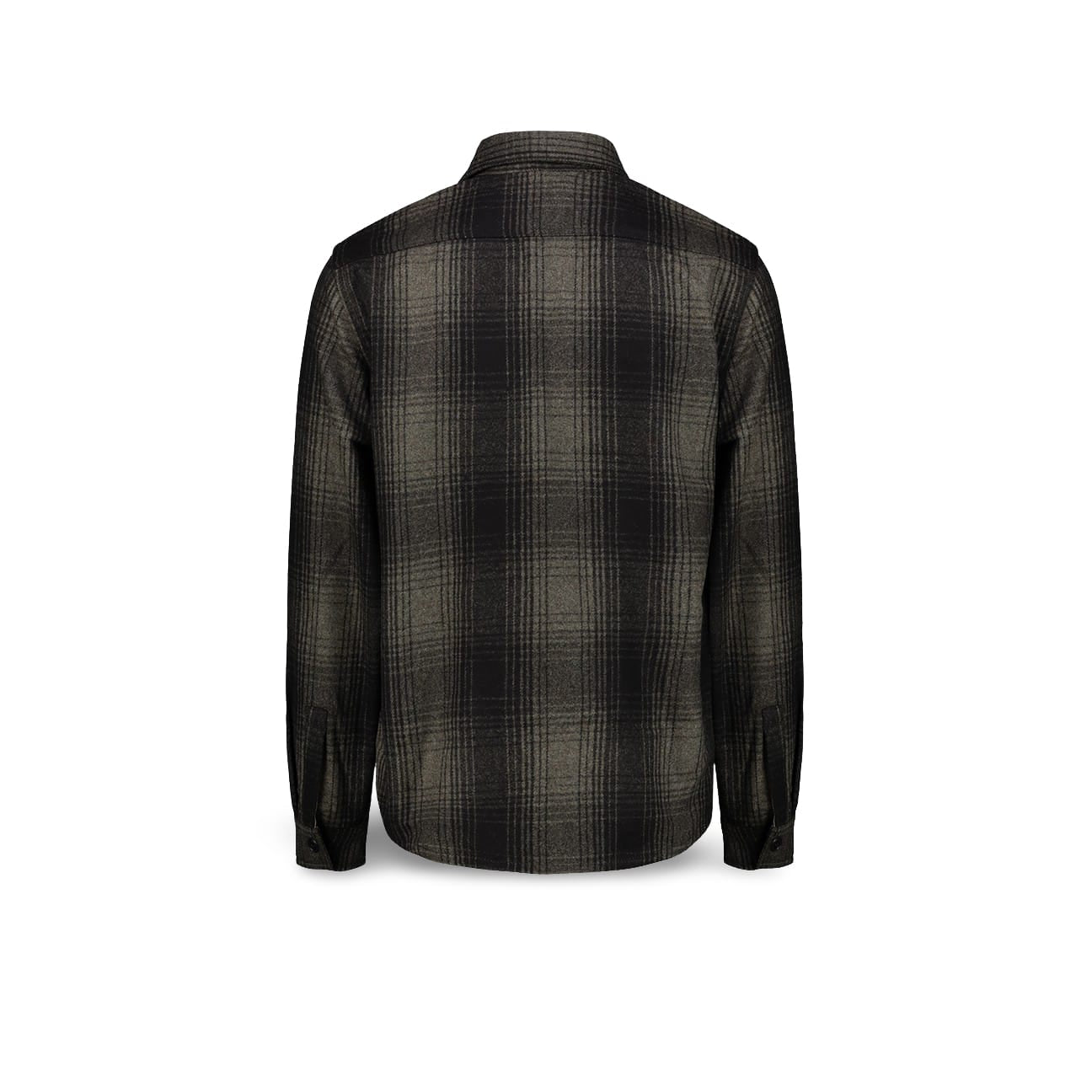 CHESAPEAKE'S Overshirt Jackson da uomo check Verde e Nero