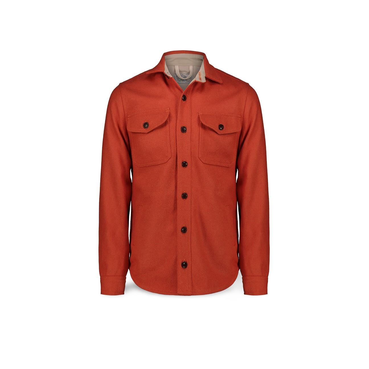 CHESAPEAKE'S Overshirt Jackson da uomo Orange
