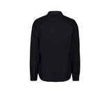 CHESAPEAKE'S Overshirt uomo CPO in lana Blue