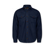 Overshirt uomo Jackson in lana Blue