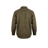 CHESAPEAKE'S Overshirt uomo Jackson in lana Verde Militare