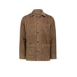 Overshirt uomo St Malo in velluto Camel