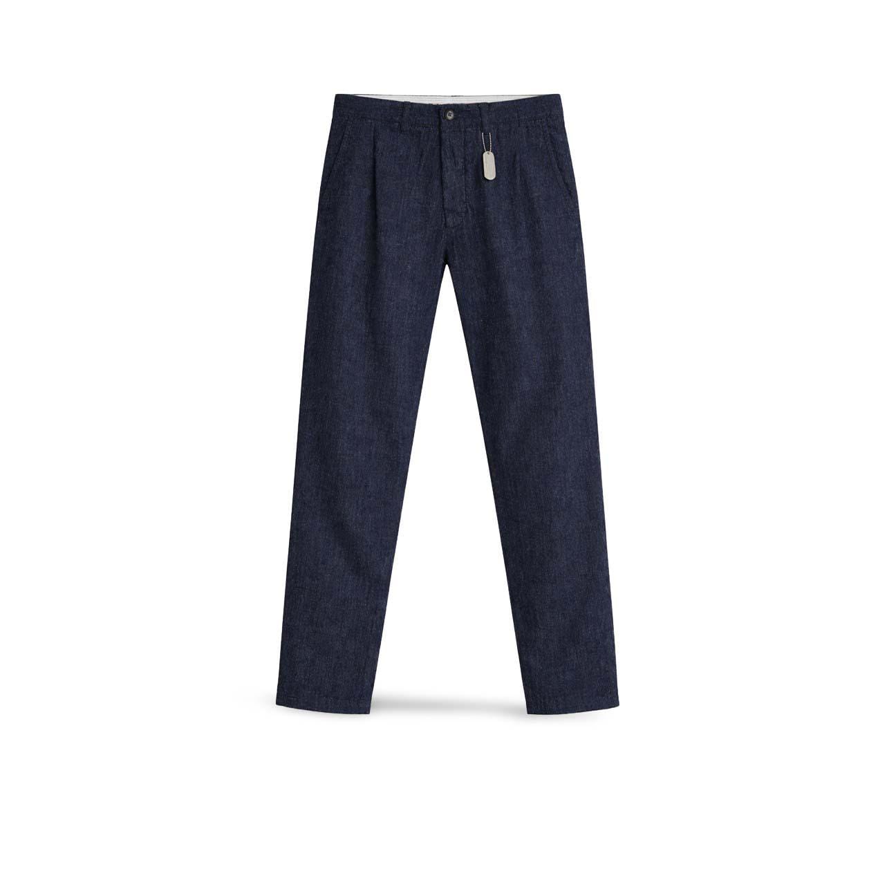 CHESAPEAKE'S Pantalone uomo Chino in denim Blue