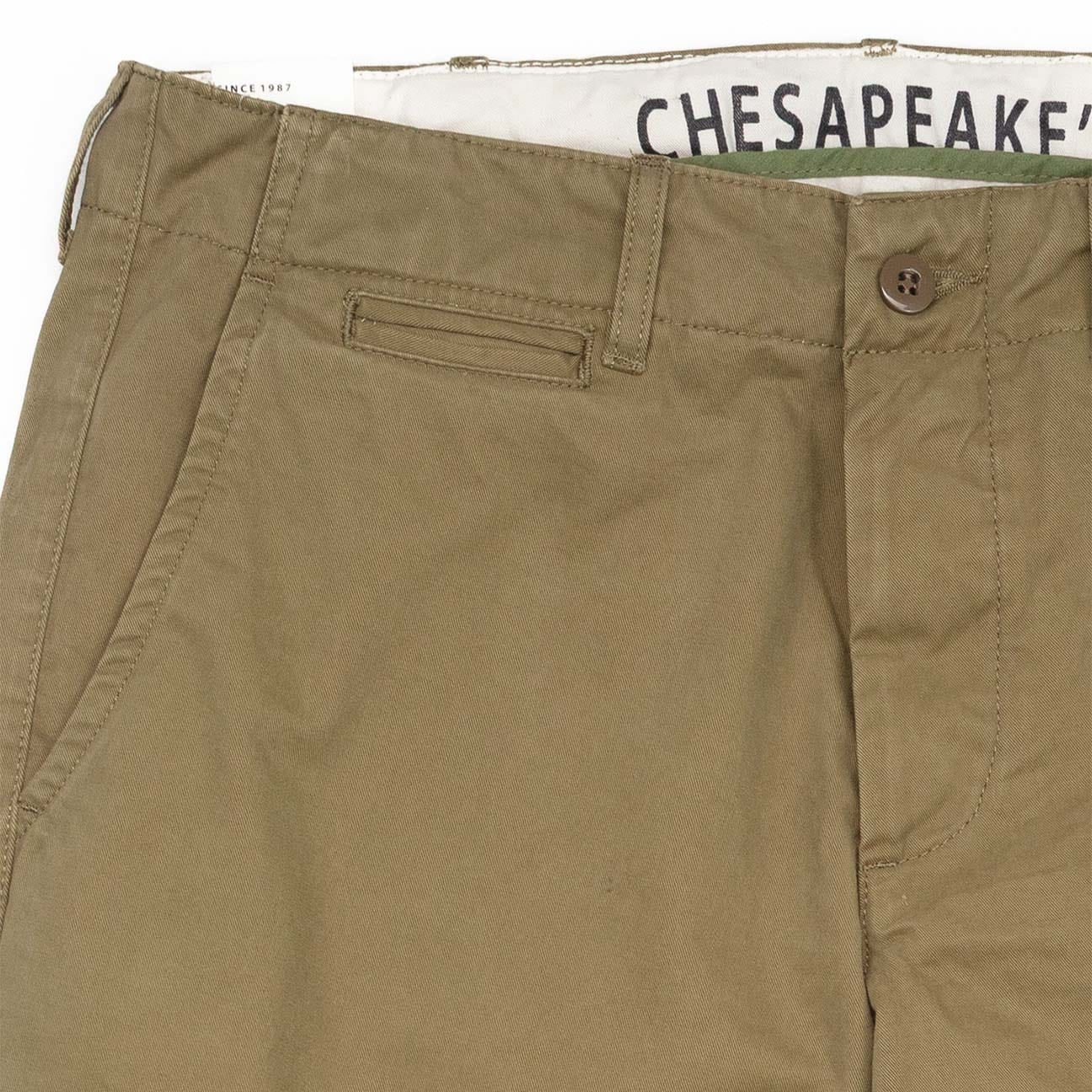 CHESAPEAKE'S Pantaloni uomo Offcier Chino Khaki