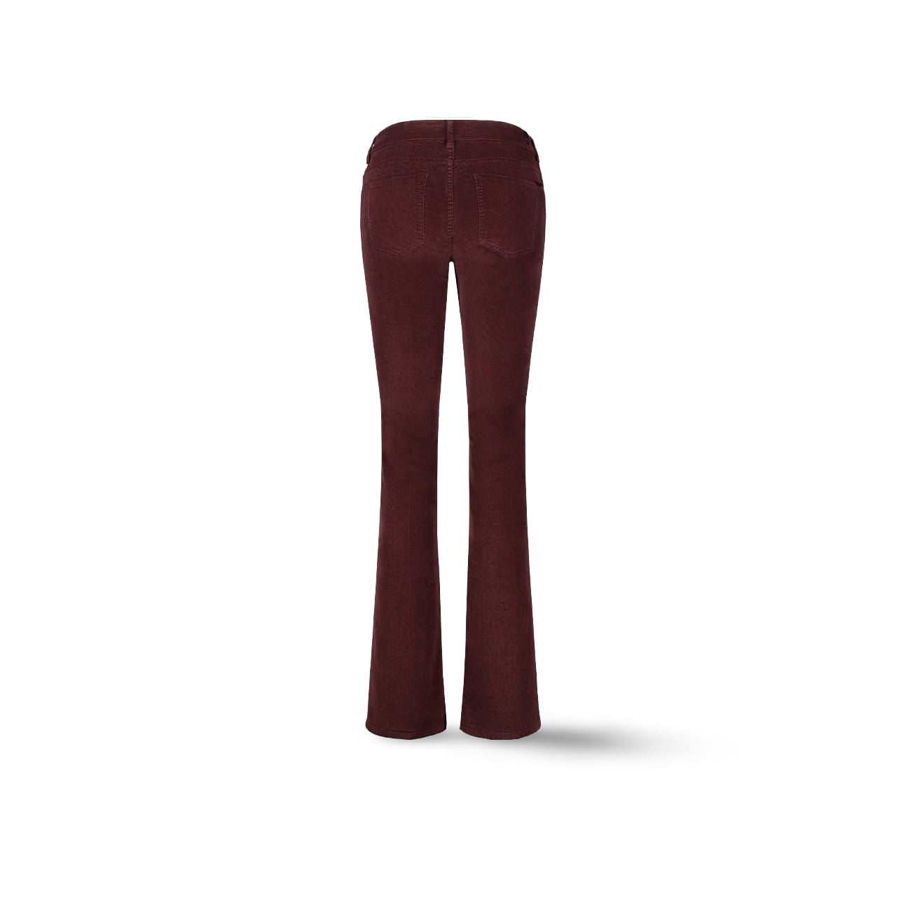 CIGALAS Jeans donna 125 Bell Bottom in velluto Bordeaux