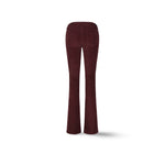 CIGALAS Jeans donna 125 Bell Bottom in velluto Bordeaux