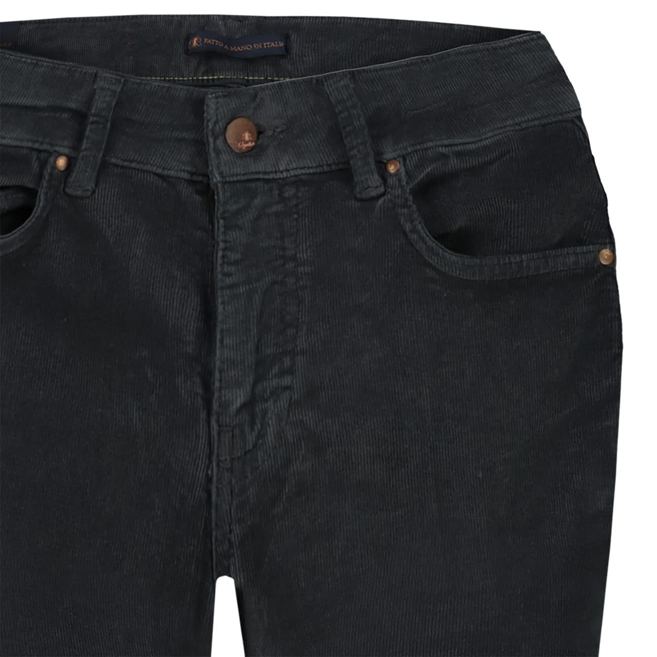 CIGALAS Jeans donna 125 Bell Bottom in velluto Grigio