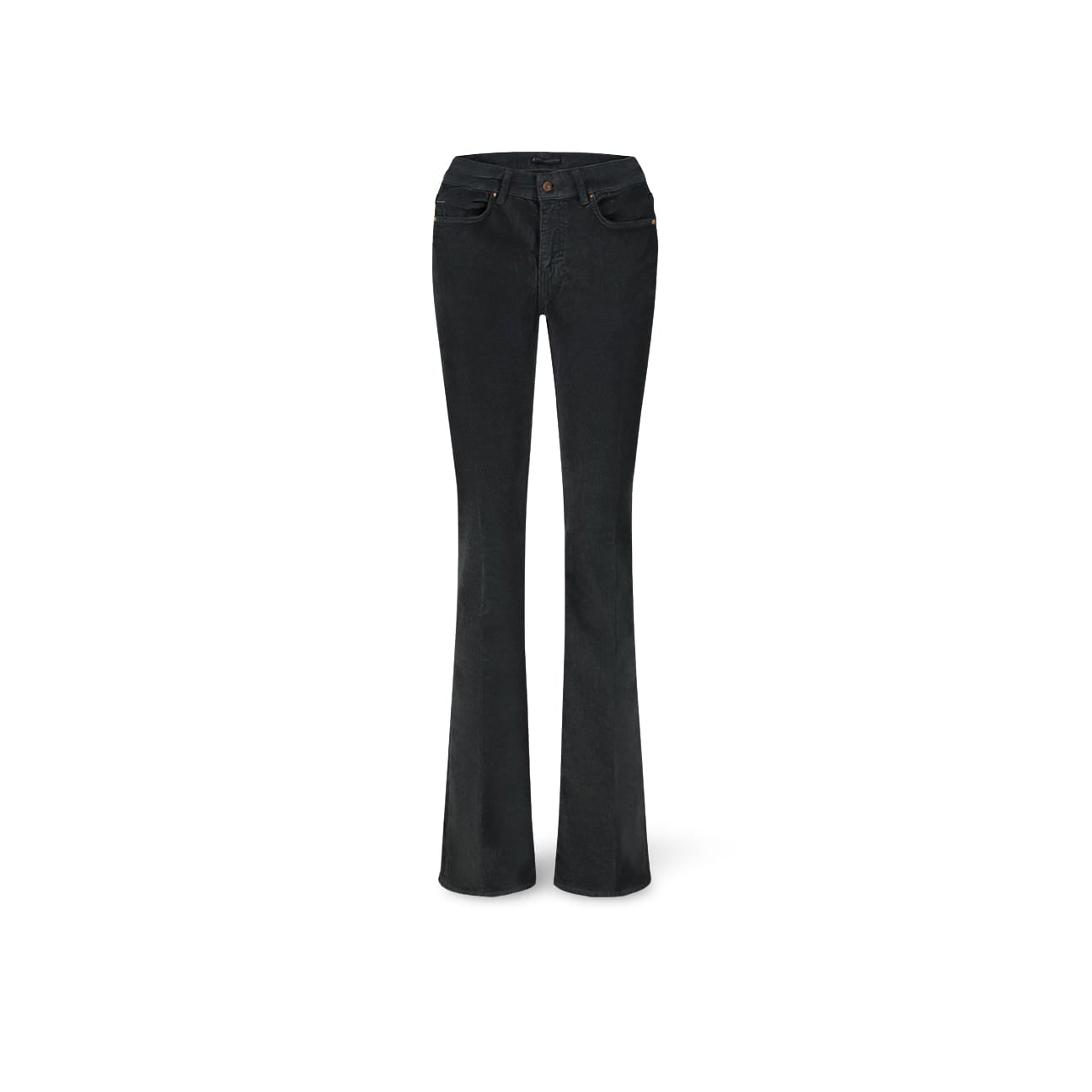 CIGALAS Jeans donna 125 Bell Bottom in velluto Grigio