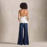 CIGALAS Jeans donna 147 Wide Leg 3Y Blue